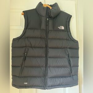 The North Face Charcoal Puffer Vest